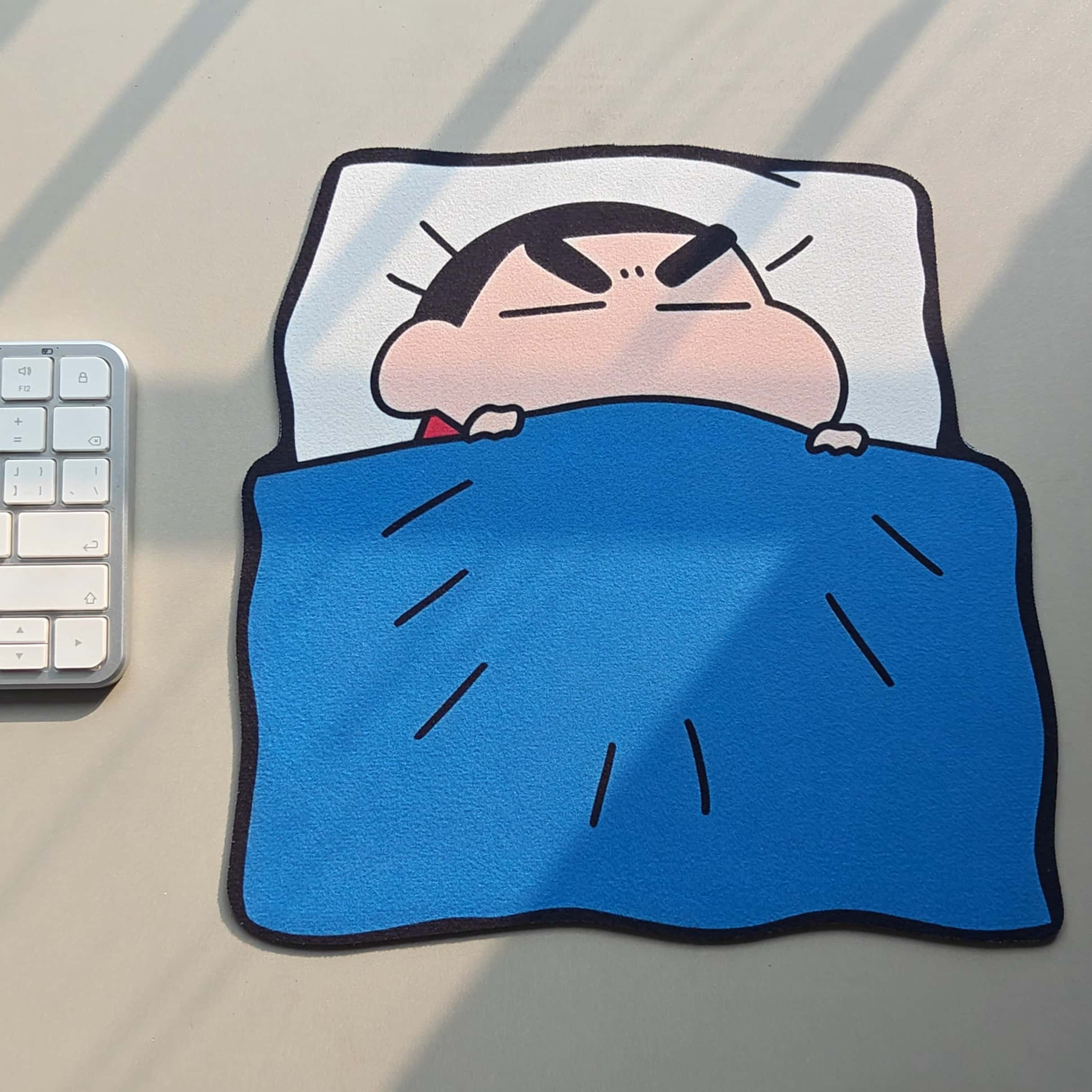 Desk Setup Cute - Cute Crayon Shinchan Mouse Pad, Rubber