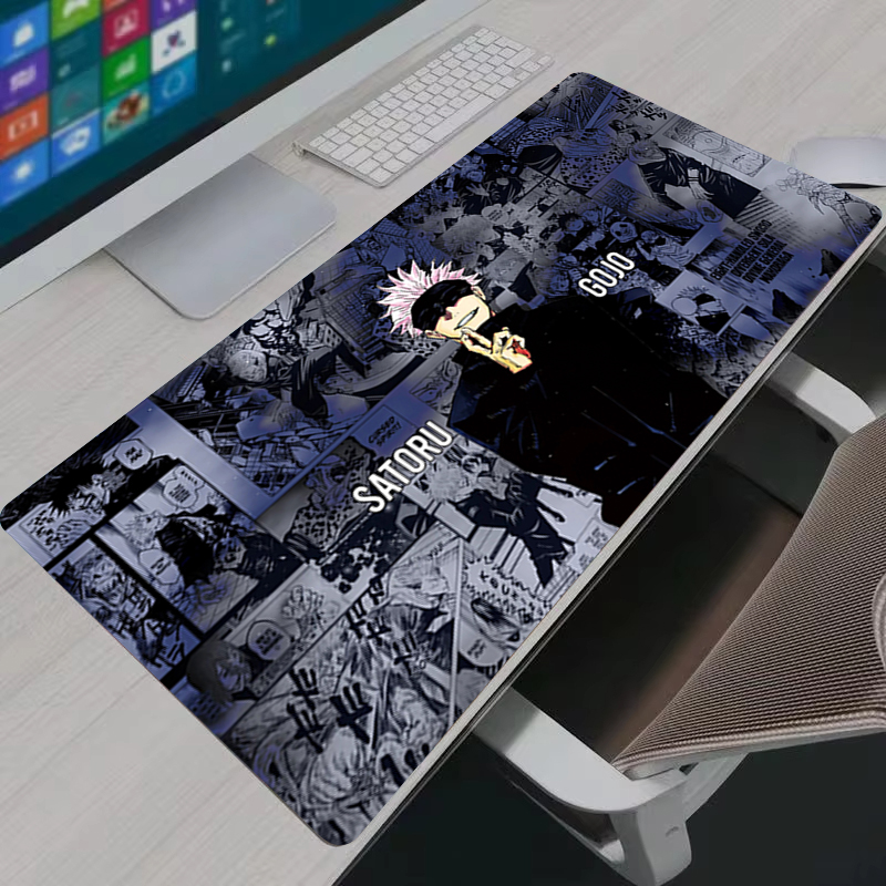 Desk Setup Cozy - Mouse Pad Cool Anime Jujutsu Kaisen