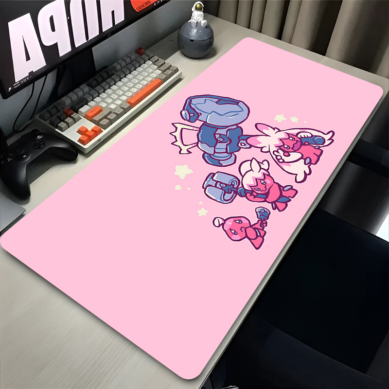 Desk Setup Cozy - Mouse Pad P-pokemon Tinkaton Gamer Keyboard