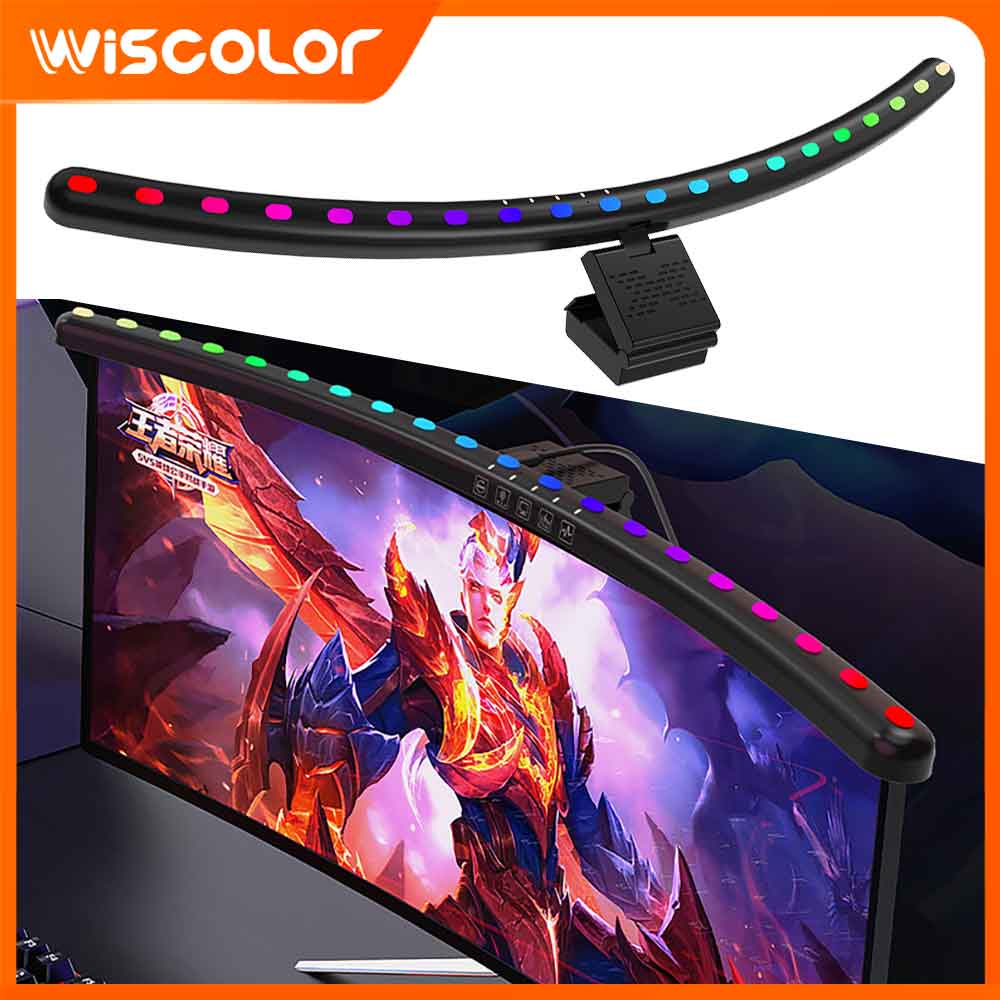 RGB Light Bar Monitor Smart Wi - Desk Setup In Office review and price