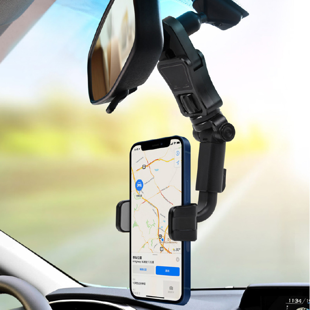 Rearview Mirror Car Phone Moun - Desk Setup Essentials review and price