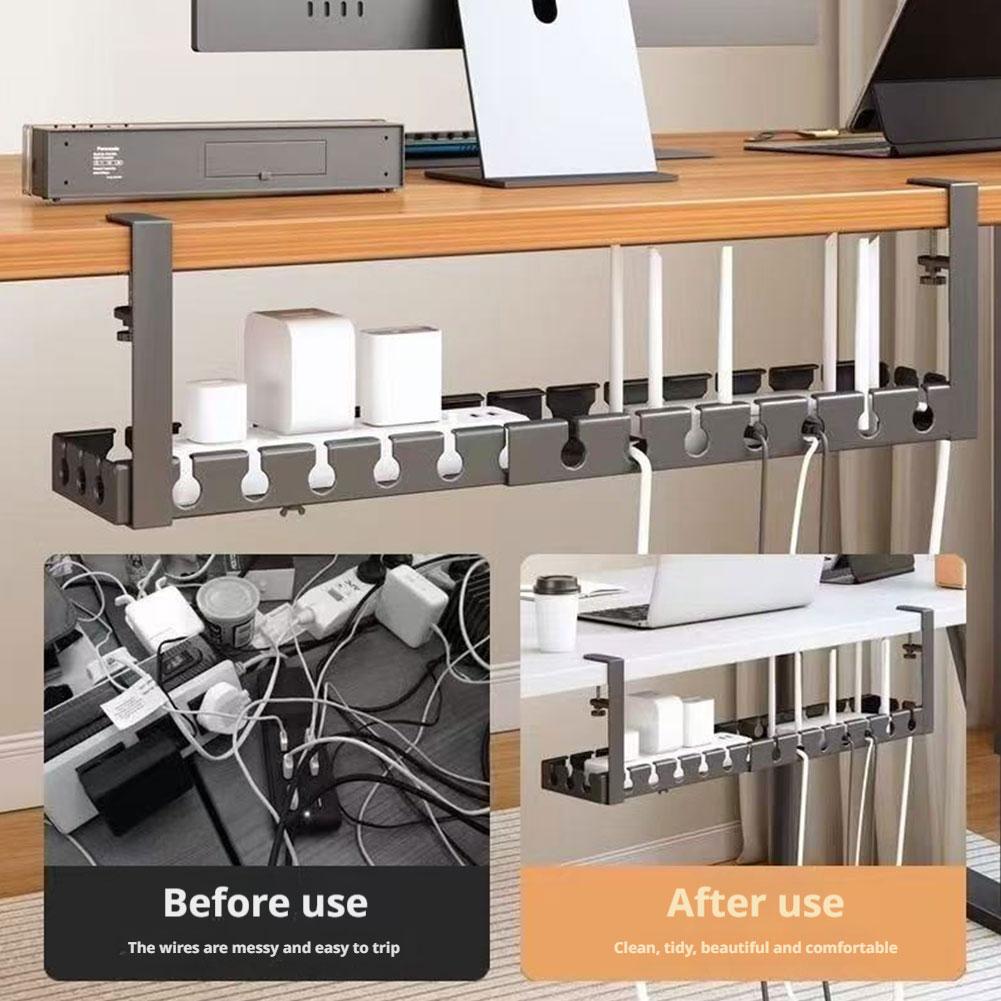 Extendable Under Desk Cable Ma - Desk Setup Shelf review and price