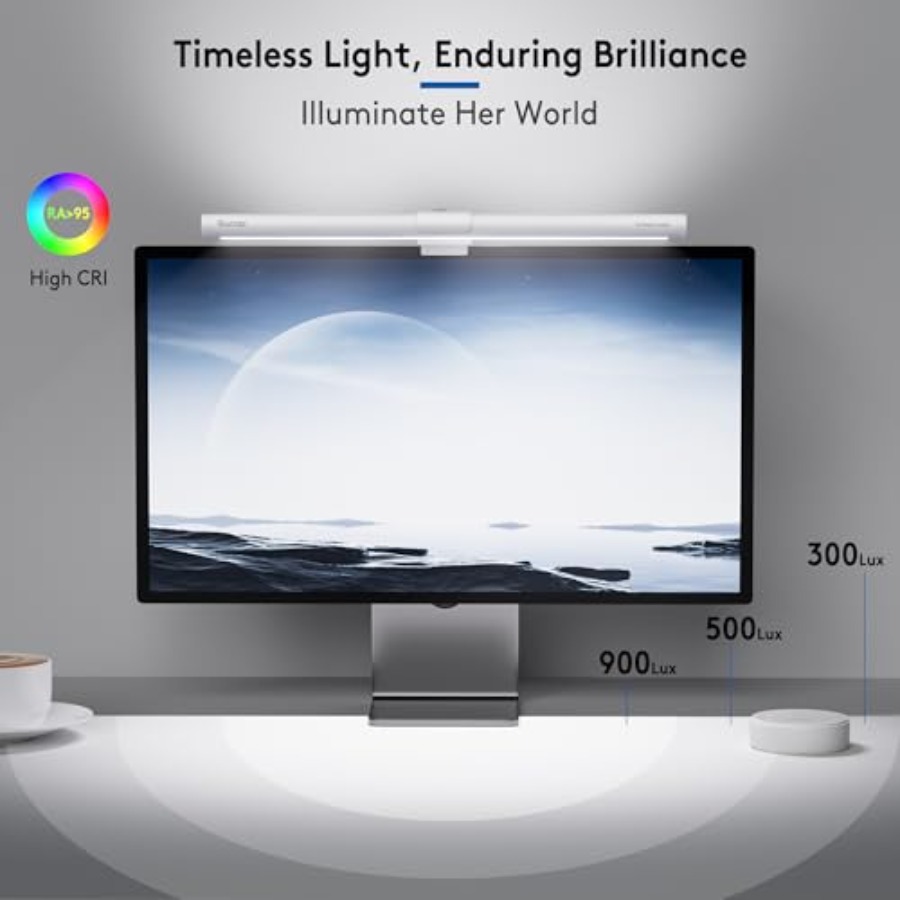 Monitor Light Bar with Remote, - Desk Setup In Office review and price