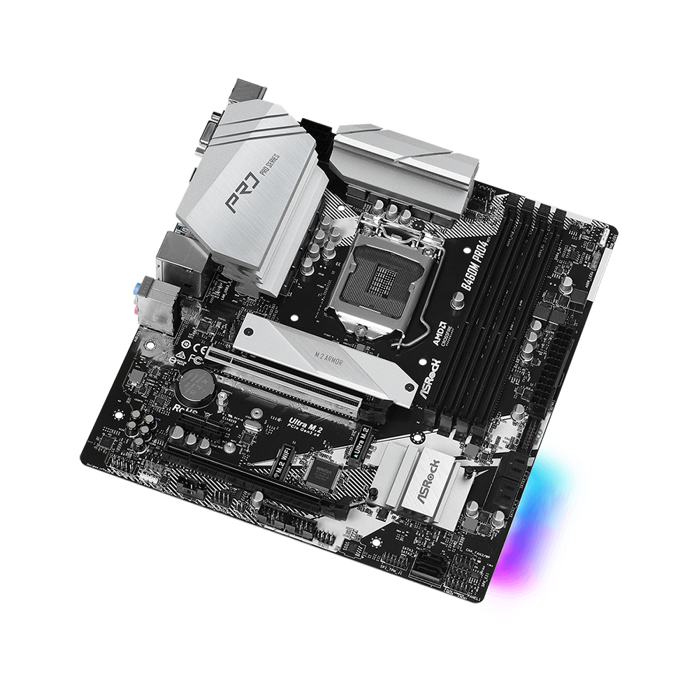 ASRock B460M PRO4 Motherboard  - Intel Cpu Core I5 review and price