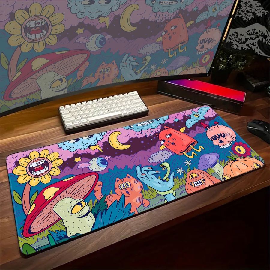 Mausepad Animal Plant Pc Setup - Desk Setup With Plants review and price