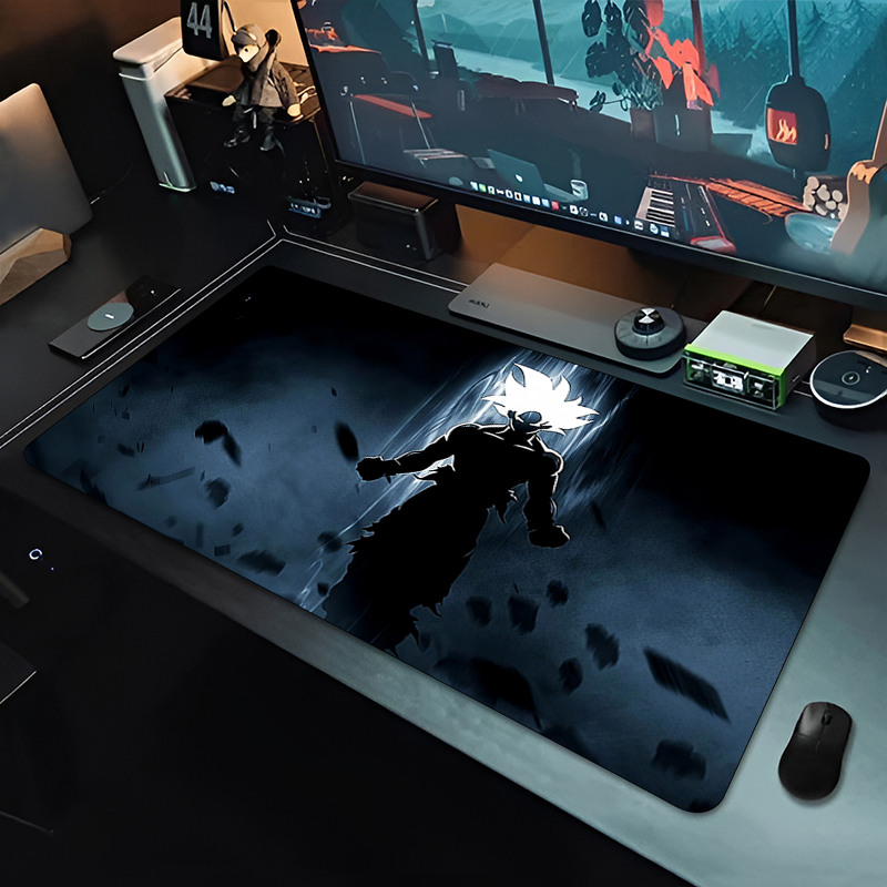 DBZ Black Anime Mouse Pad Drag - Desk Setup Cozy review and price