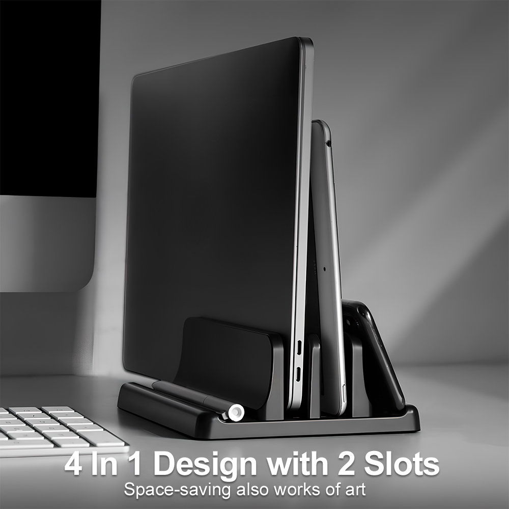 Vertical Laptop Stand Multi Sl - Desk Setup Essentials review and price