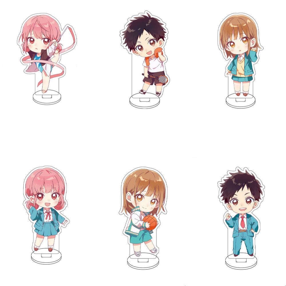 10CM Anime Blue Box Figure Sta - Desk Setup Cute review and price