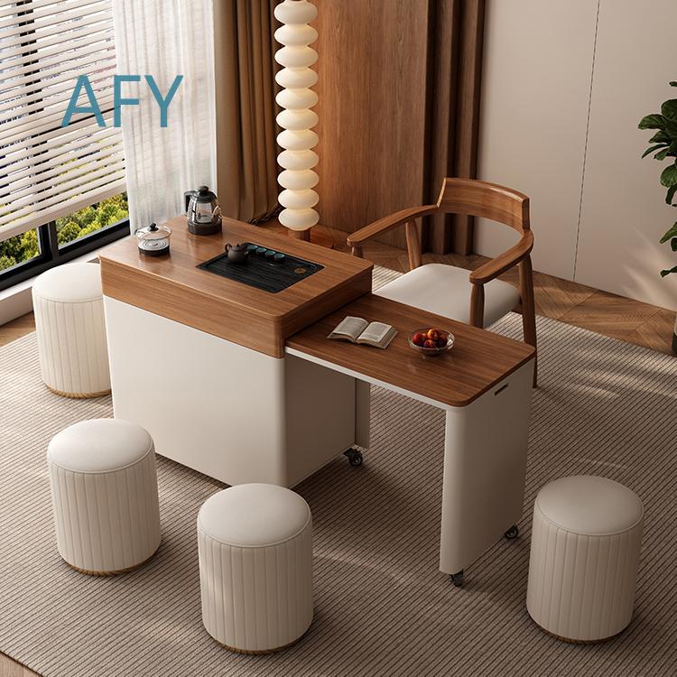 Solid Wood Mobile Table and Ch - Desk Setup Small Room review and price