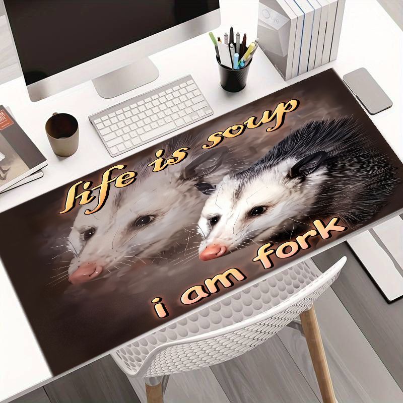 Whimsical Large Mouse Pad Flyi - Desk Setup Essentials review and price
