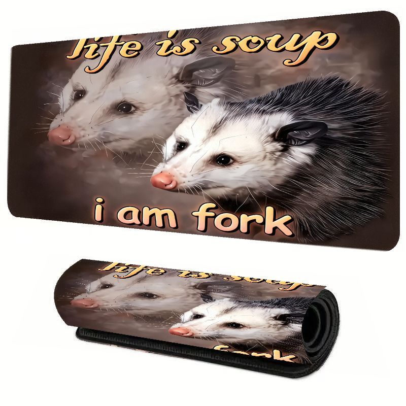 Whimsical Large Mouse Pad Flyi - Desk Setup Essentials review and price