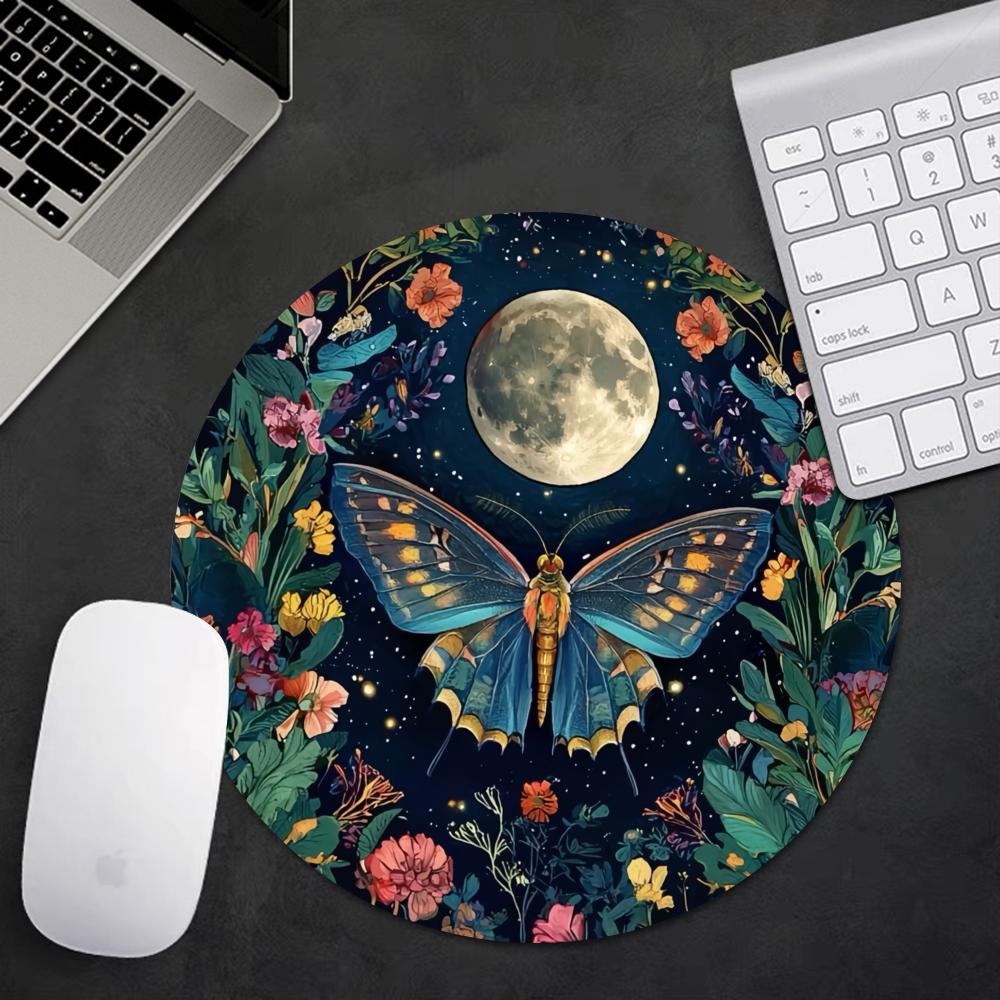 Round Forest Plant Mouse Pad R - Desk Setup With Plants review and price