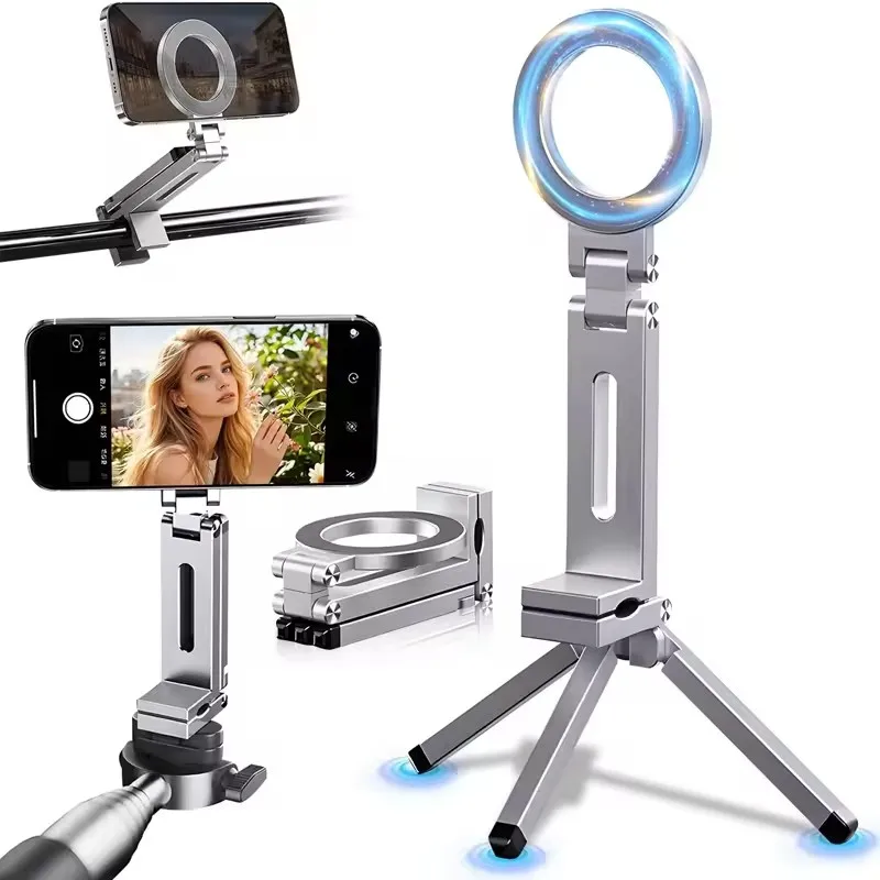 Magnetic Selfie Phone Holder T - Desk Setup Essentials review and price