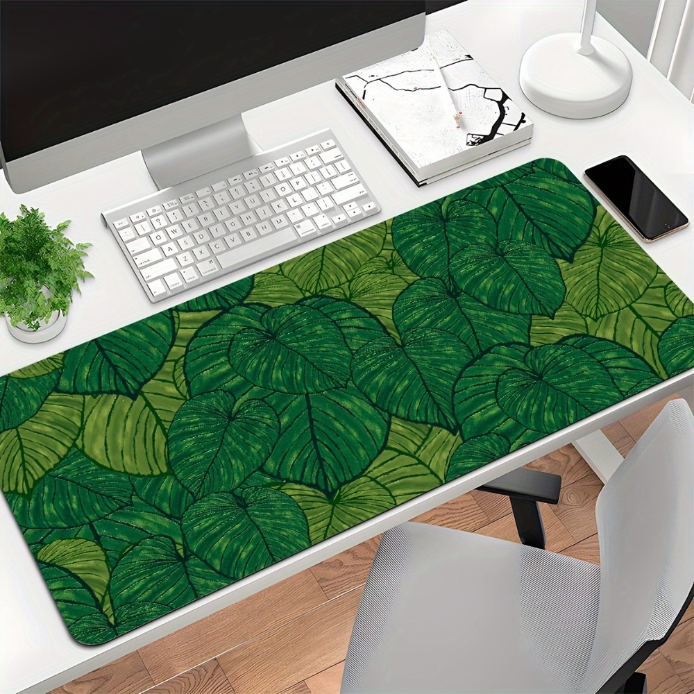 Tropical green leaf expandable - Desk Setup With Plants review and price