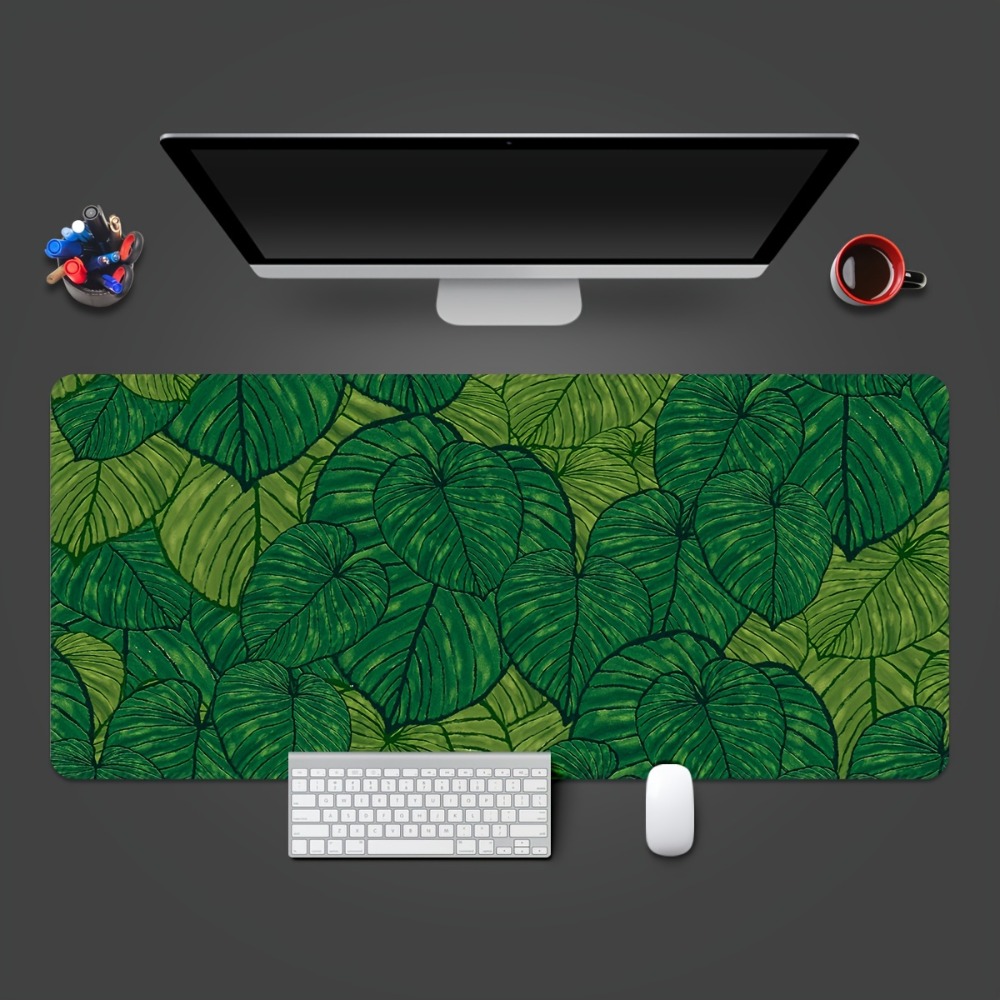 Tropical green leaf expandable - Desk Setup With Plants review and price