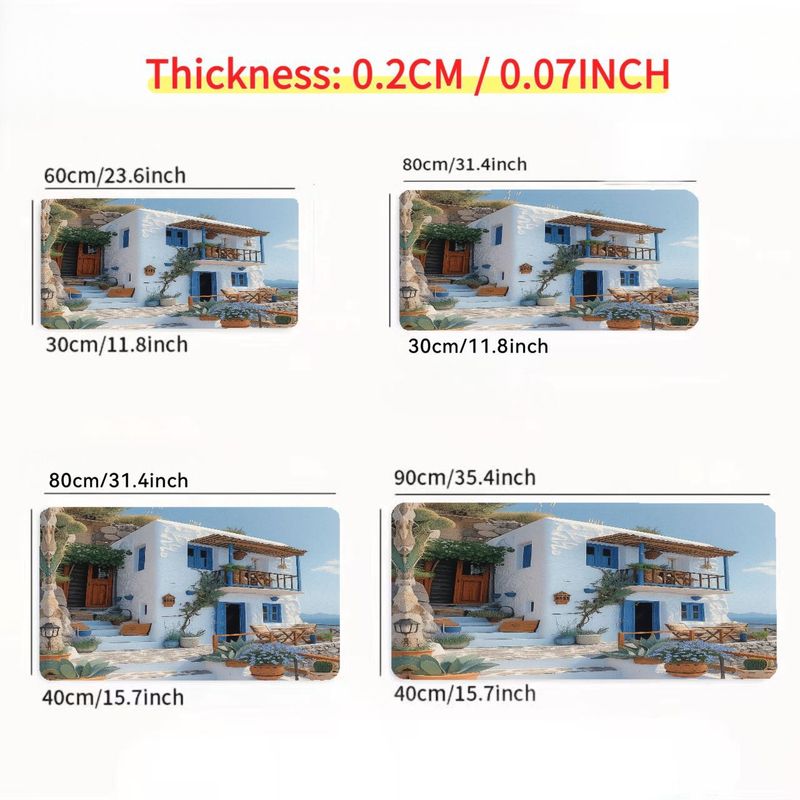 Brand Mediterranean Mouse Pad  - Desk Setup With Plants review and price