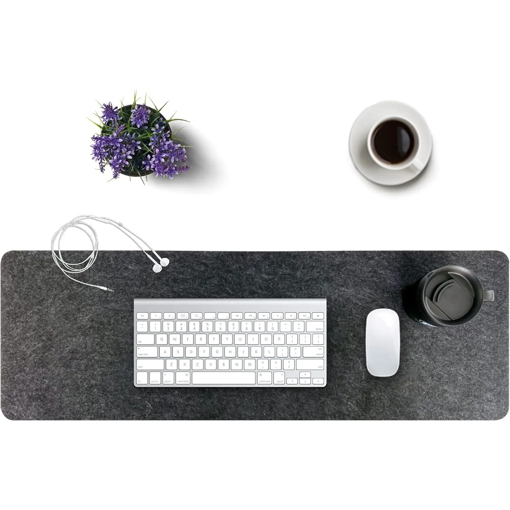 Felt Desk Mat Computer Mat for - Desk Setup Cozy review and price