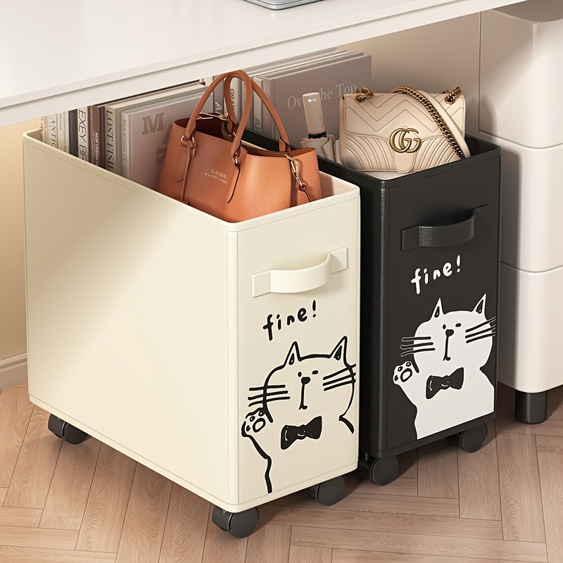 Rolling Storage Cart Under The - Desk Setup Essentials review and price