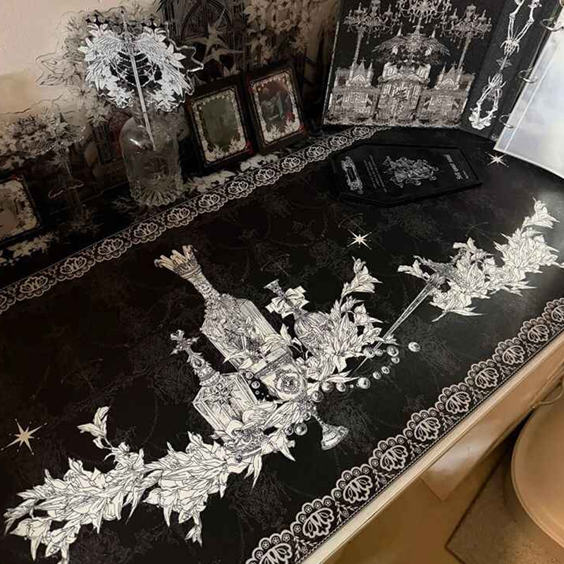 Divine Realm Gothic Building M - Desk Setup Cozy review and price