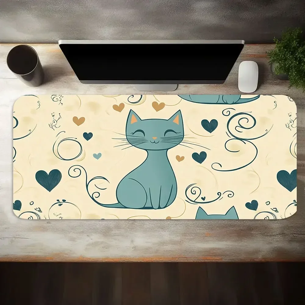 Gaming Mouse Pad 1PC Animal Ca - Desk Setup In Office review and price