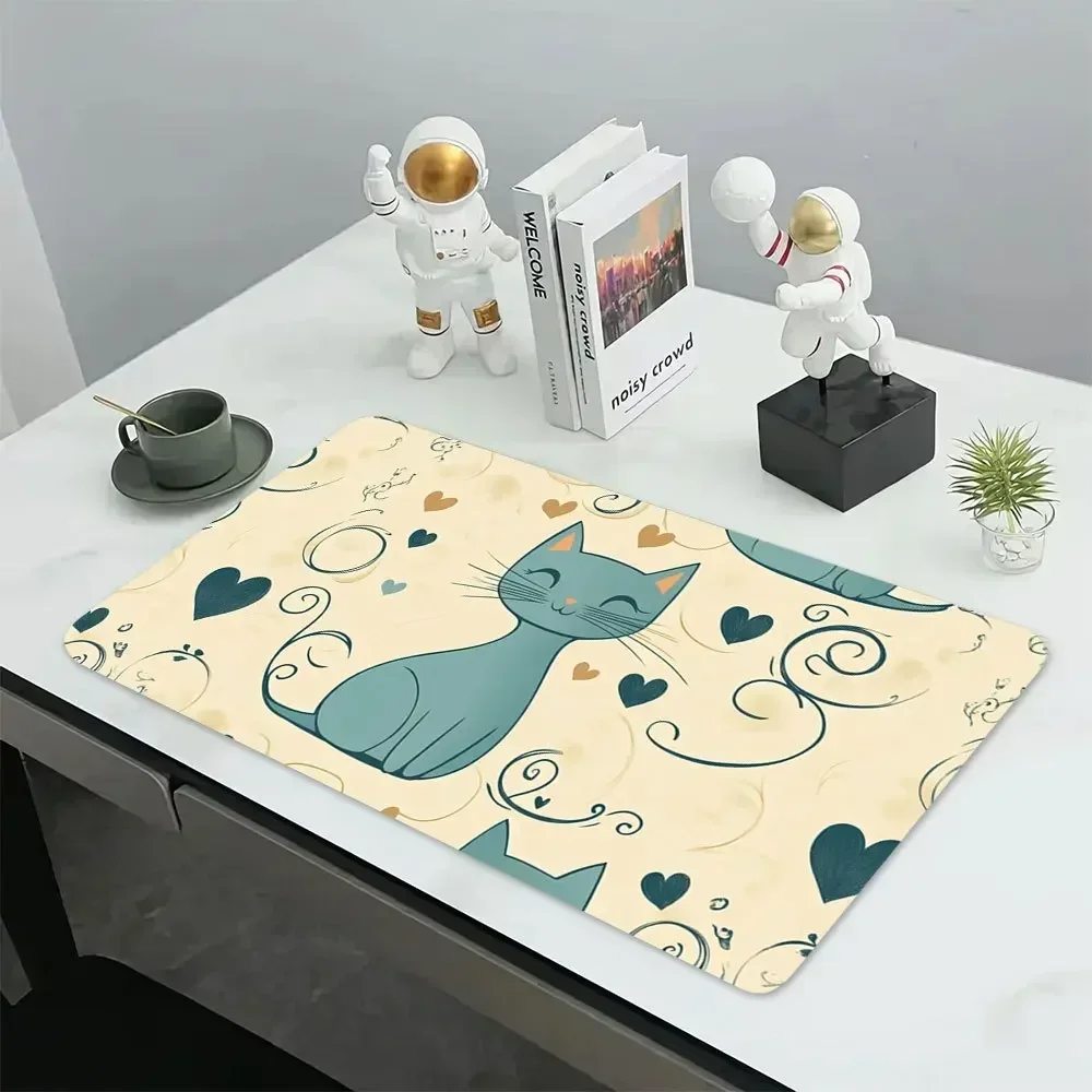 Gaming Mouse Pad 1PC Animal Ca - Desk Setup In Office review and price