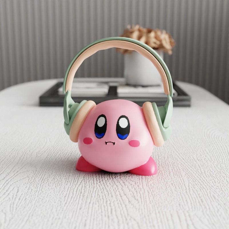 MSKA Headphone Stand Kirby Cut - Desk Setup Cute review and price
