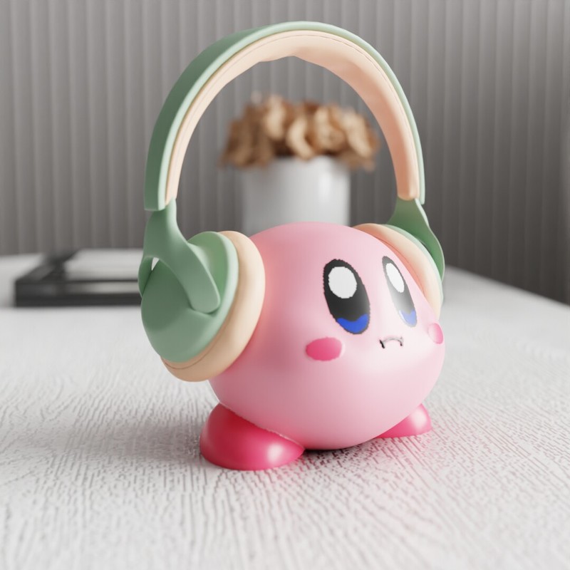 MSKA Headphone Stand Kirby Cut - Desk Setup Cute review and price