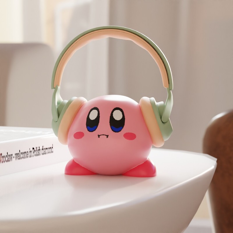 MSKA Headphone Stand Kirby Cut - Desk Setup Cute review and price
