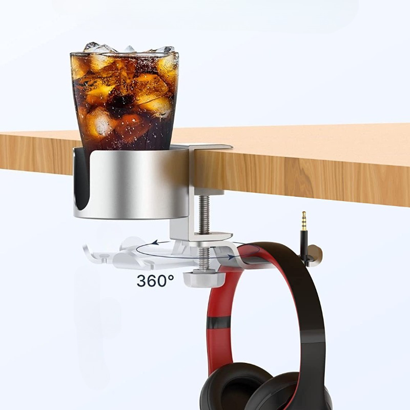 360° Rotating Desk Headphone H - Desk Setup In Office review and price