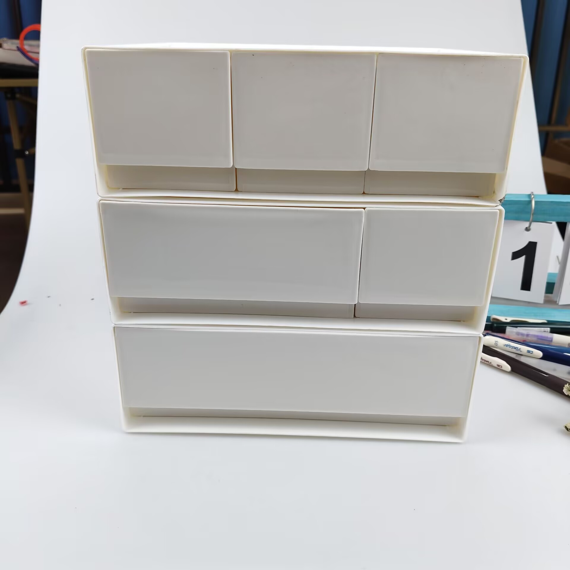 Desktop Storage Box, Drawer, C - Desk Setup Shelf review and price