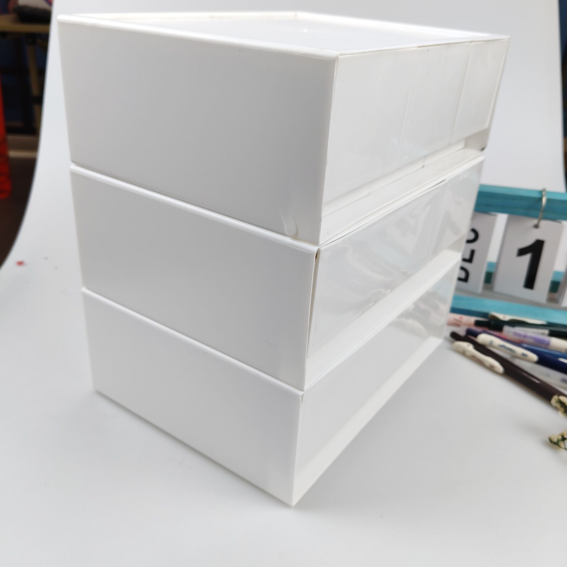 Desktop Storage Box, Drawer, C - Desk Setup Shelf review and price