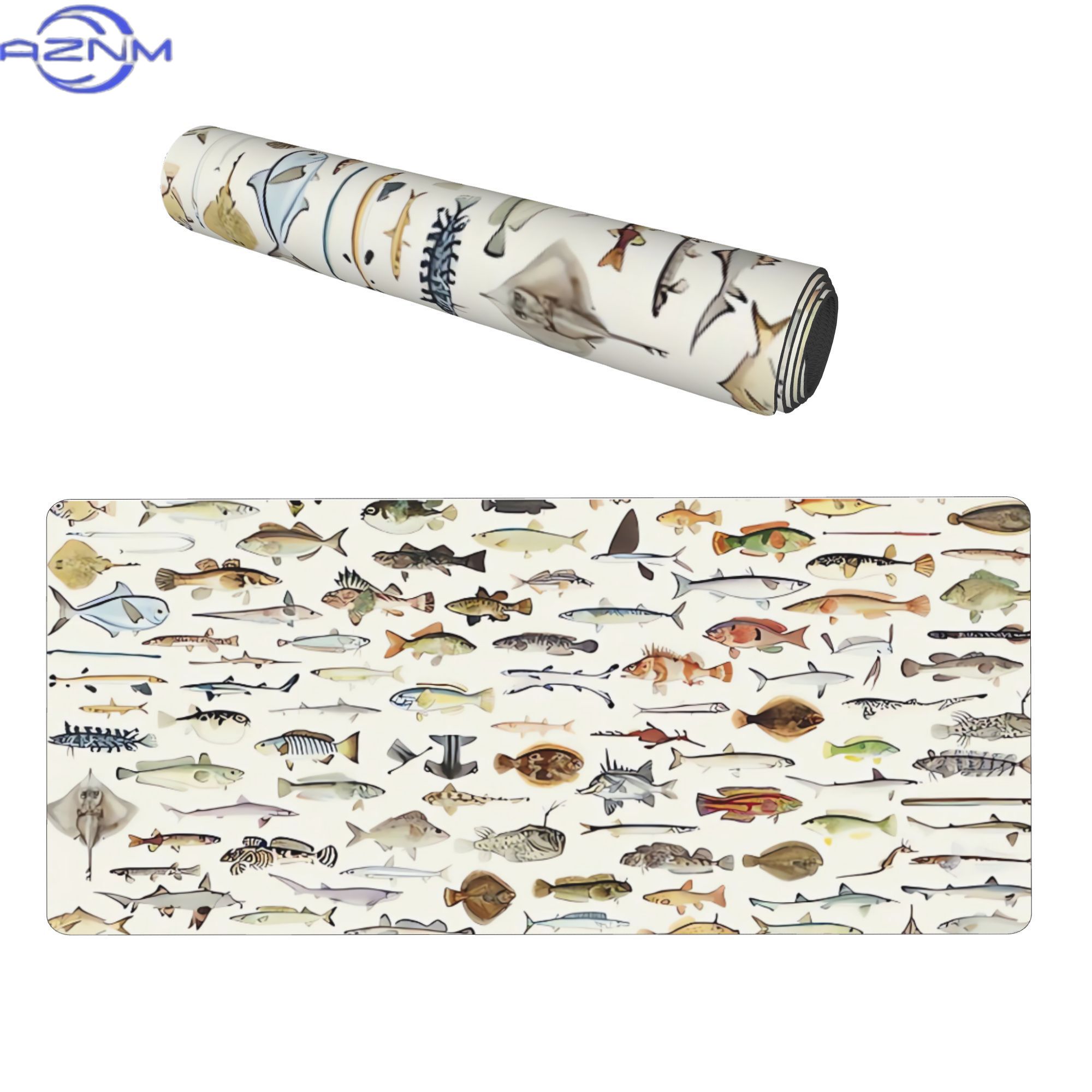 Fish Desk Mat for Mood Lightin - Desk Setup Bedroom review and price