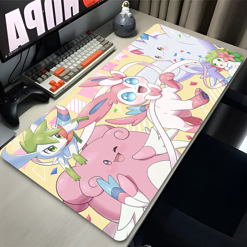 Large Pink Cute Mousepad XXL G - Desk Setup Cozy review and price