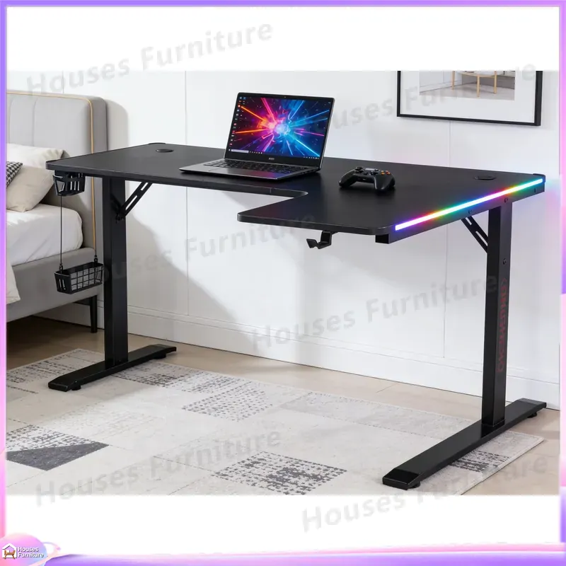 Large 160cm Gaming Desk with L - Desk Setup In Office review and price