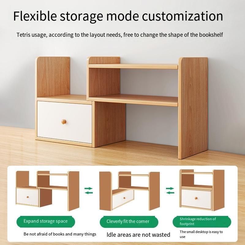 Desk Bookshelf Desktop Shelvin - Desk Setup Shelf review and price