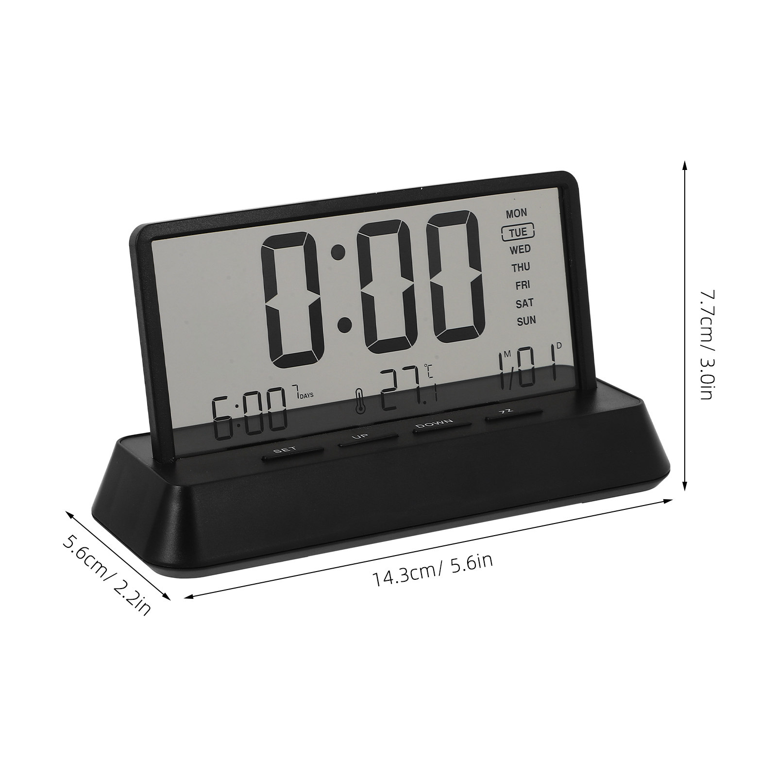 Digital Alarm Clock Small Comp - Desk Setup In Office review and price