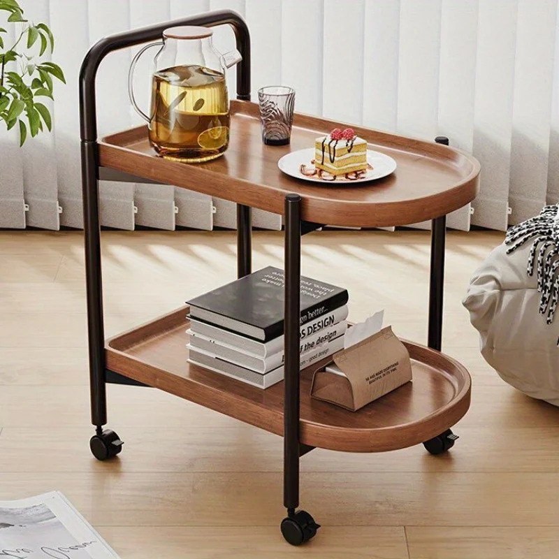 Nordic Style Rolling Side Tabl - Desk Setup Minimalist review and price