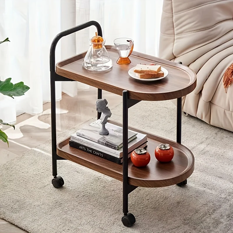 Nordic Style Rolling Side Tabl - Desk Setup Minimalist review and price