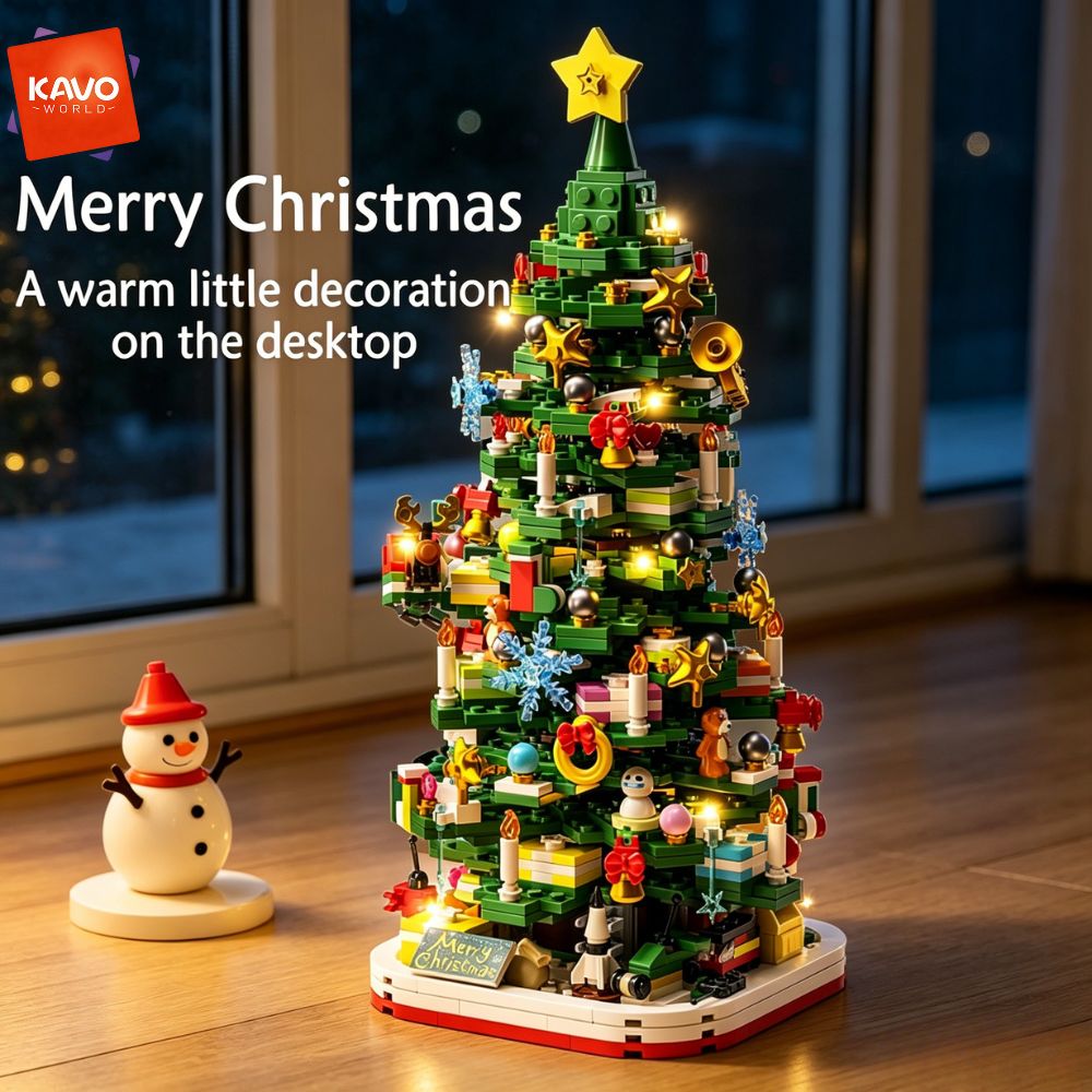 KAVOWORLD 1024pcs Christmas Tr - Desk Setup Couple review and price