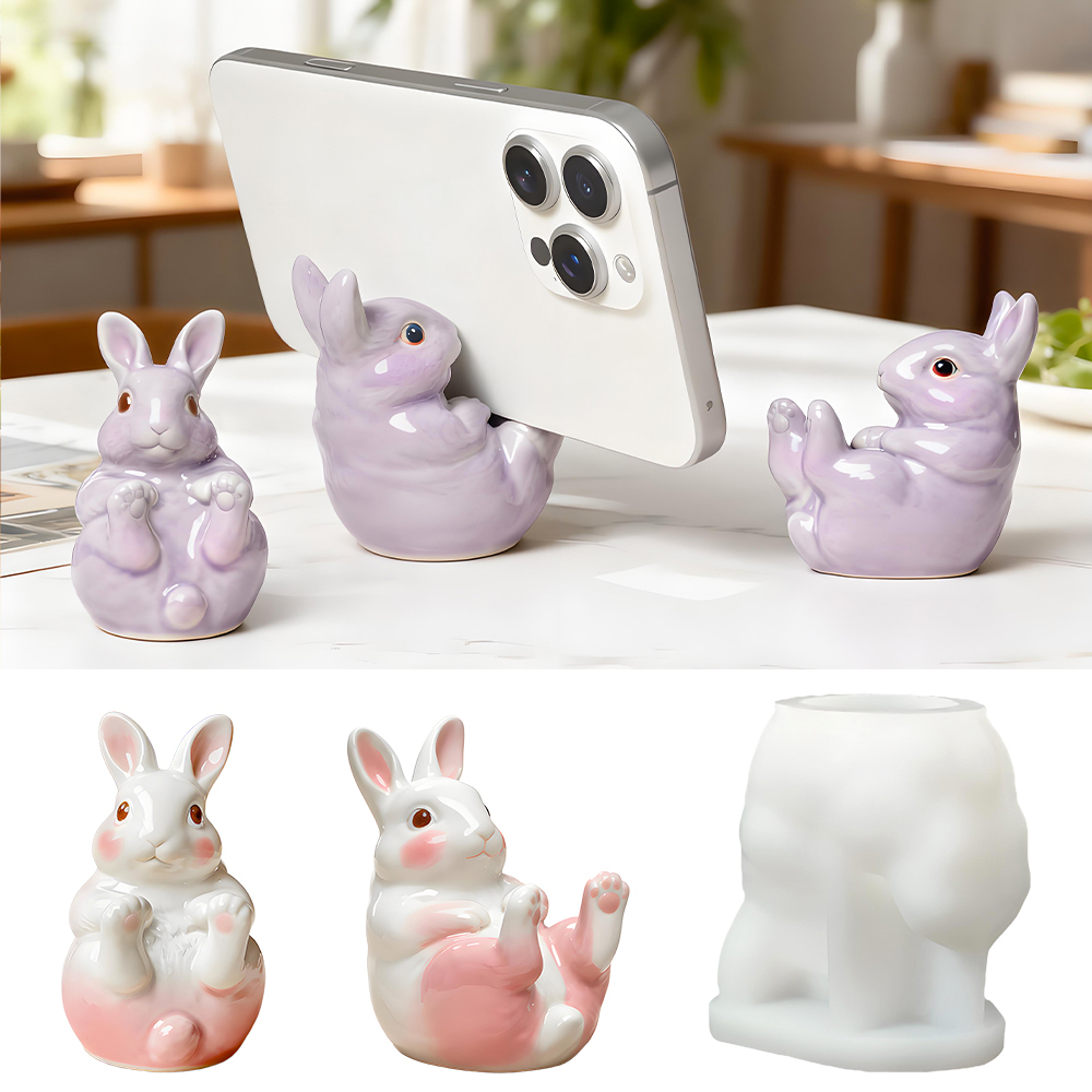 S0284 Cute Bunny Cellphone Sta - Desk Setup Cute review and price