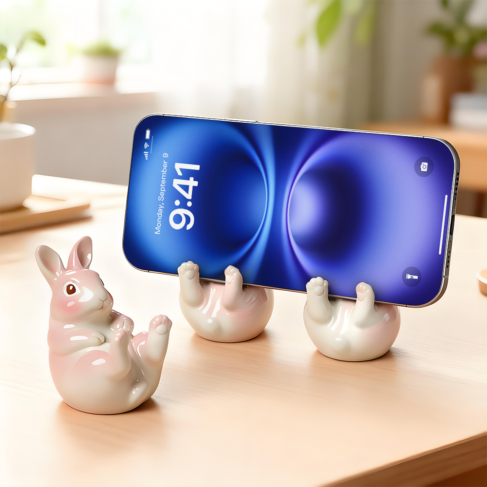 S0284 Cute Bunny Cellphone Sta - Desk Setup Cute review and price