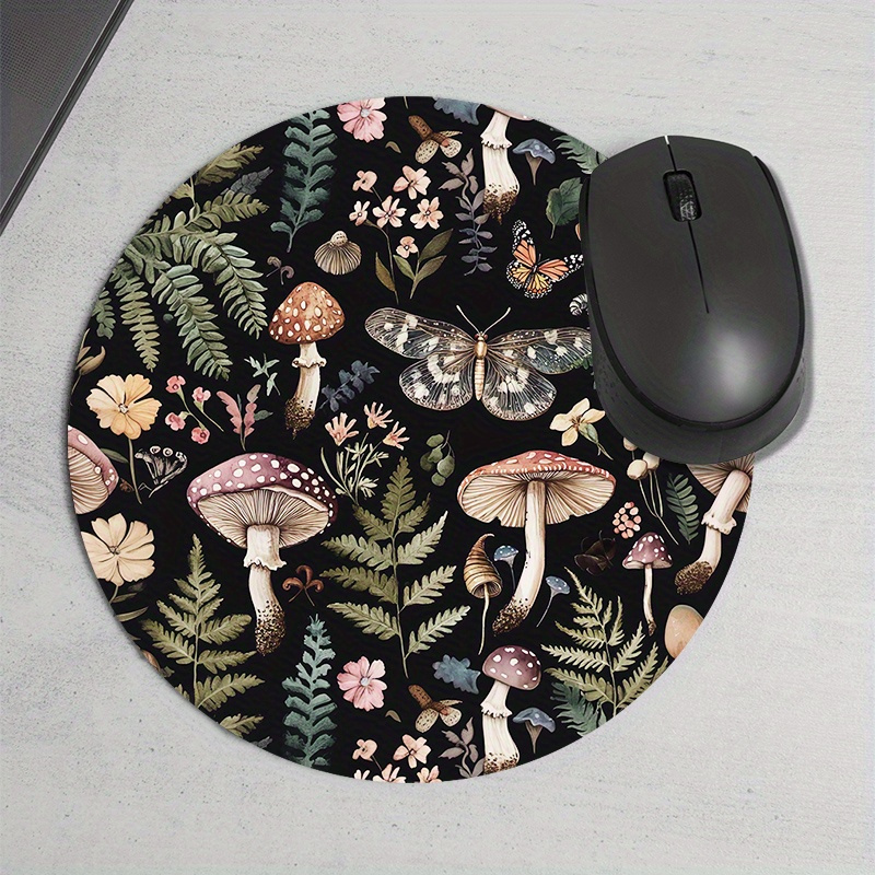 Round Forest Plant Mouse Pad R - Desk Setup In Office review and price